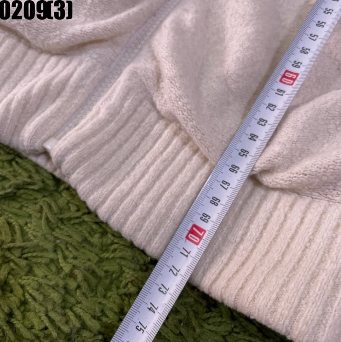 와이드앵글 니트 자켓 상품이미지7