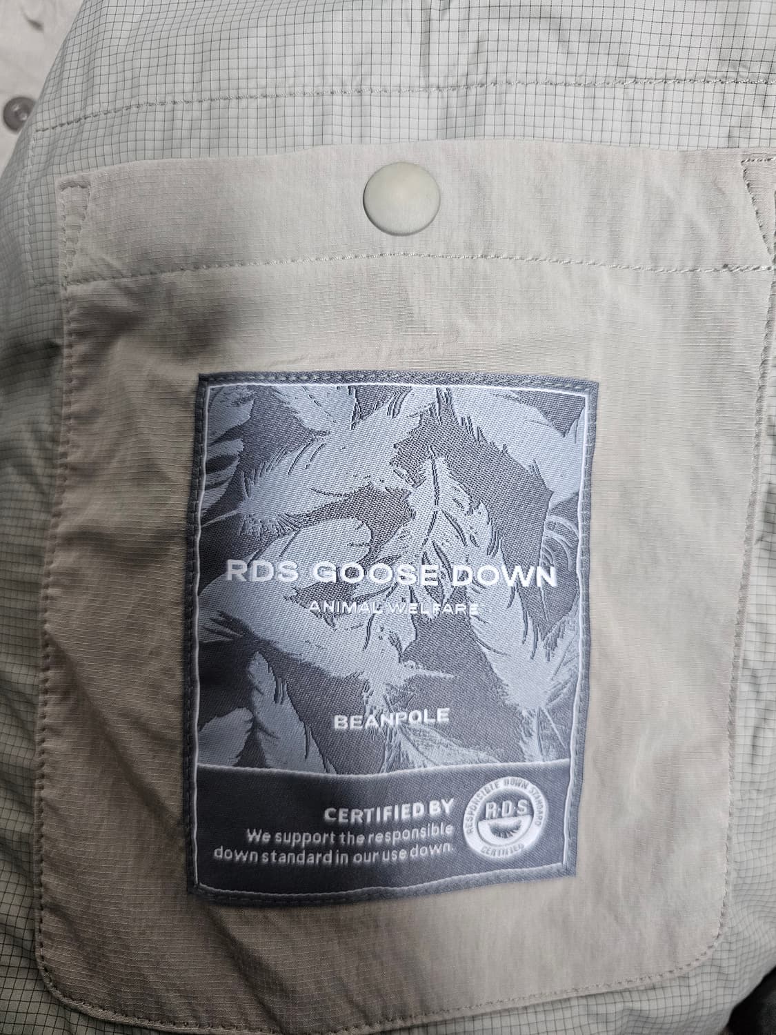 빈폴 구스숏패딩 S(95) 24년신상 상품이미지3