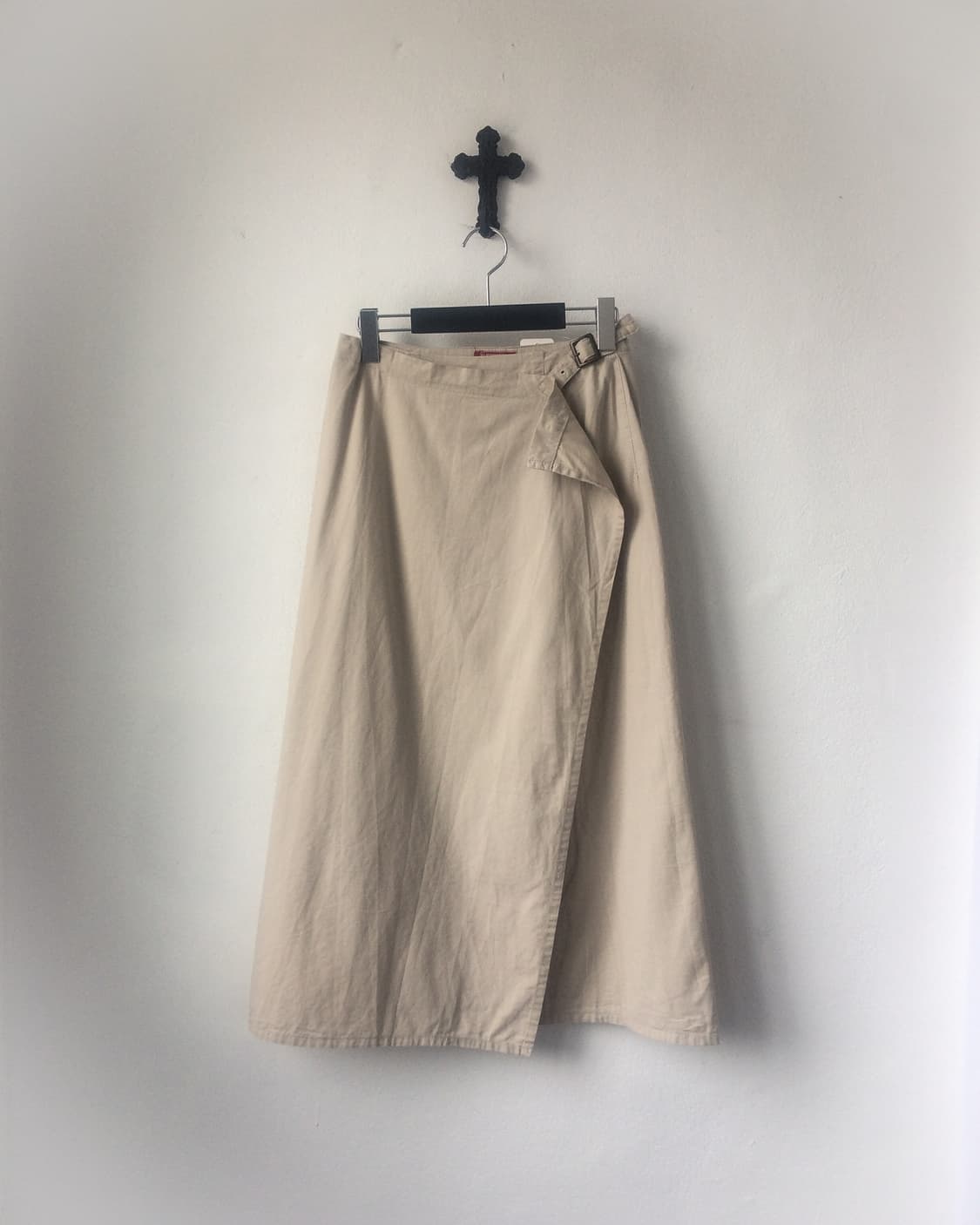 45rpm belted wrap long skirt 상품이미지1