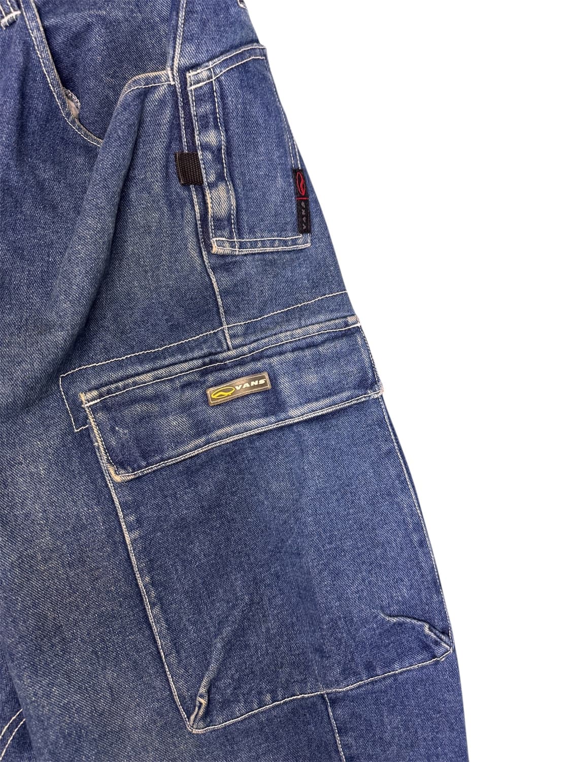 빈티지 90s 반스 스케이트 VANS 카고 헤비 데님  L 상품이미지5