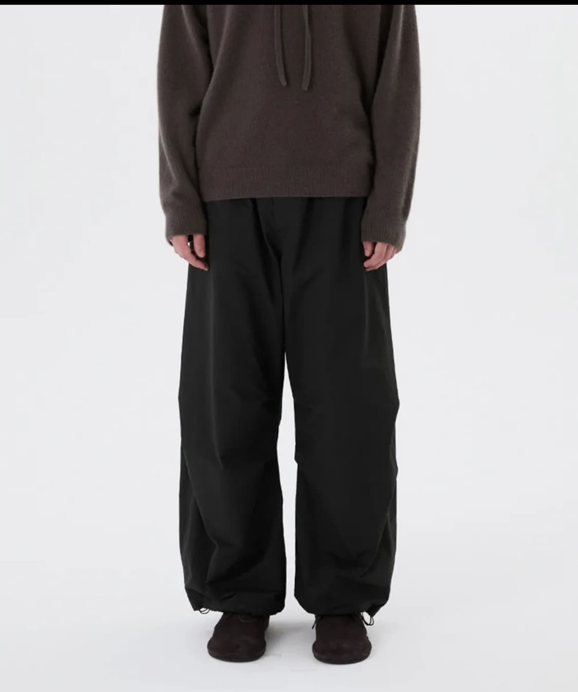 아모멘토 DRAWSTRING WIDE FATIGUE PANTS M 상품이미지1
