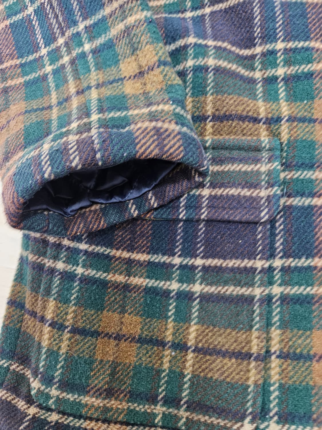 빈폴 울 체크 카코트 올드스쿨 상품이미지4