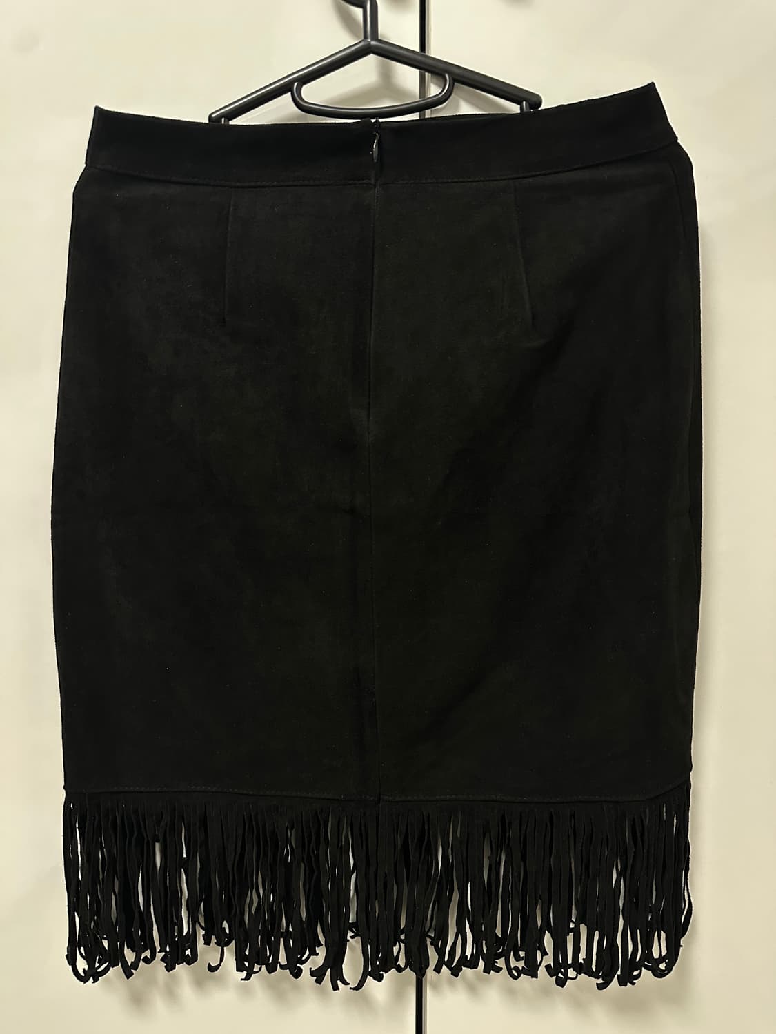 벨린 스웨이드 수술 스커트 상품이미지3