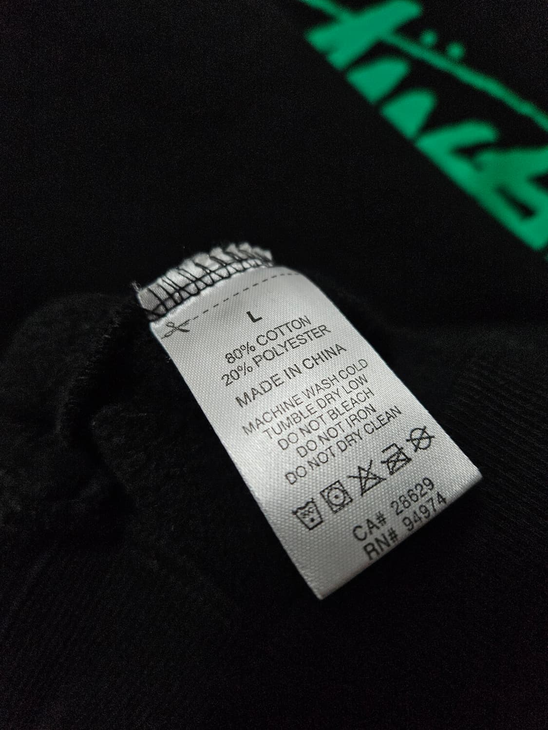 스투시 스탁로고 크루넥 맨투맨 스웻셔츠 L 민트급 상품이미지4