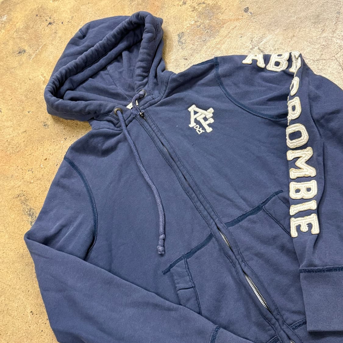 아베크롬비 네이비 후드집업 상품이미지1