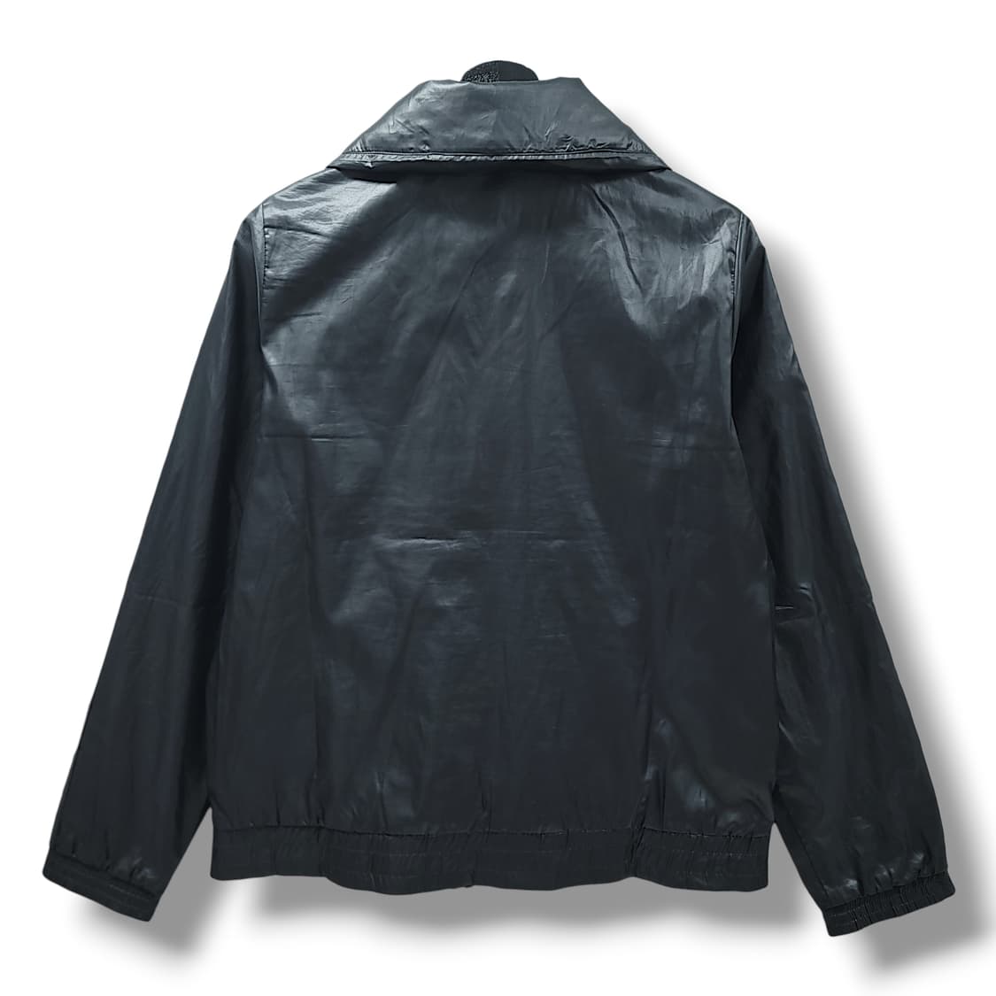 [100] 아디다스 파이어버드 올 블랙 유광 유틸리티 집업 자켓 상품이미지2