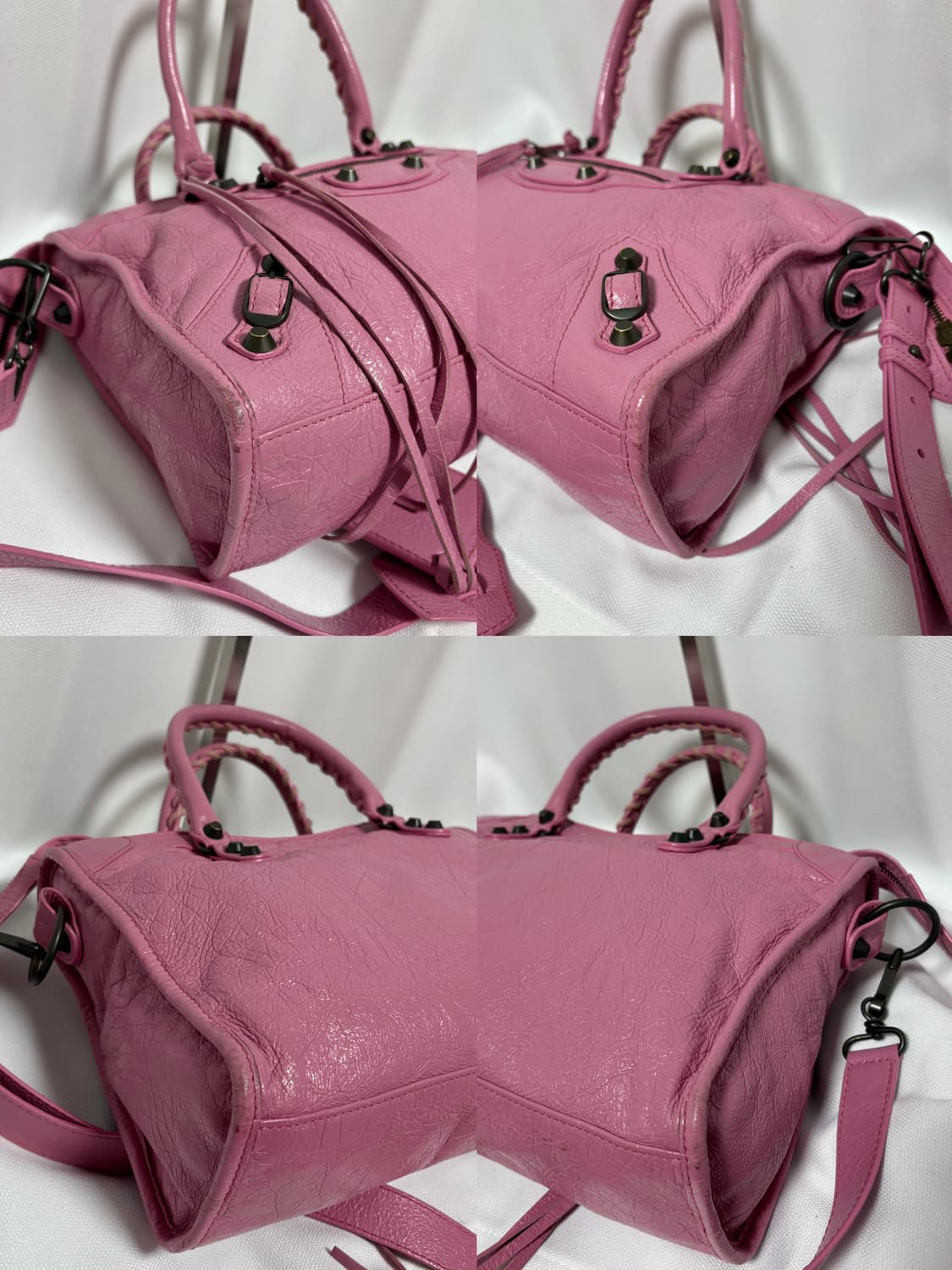 발렌시아가 시티 모터 스몰 핑크 상품이미지8