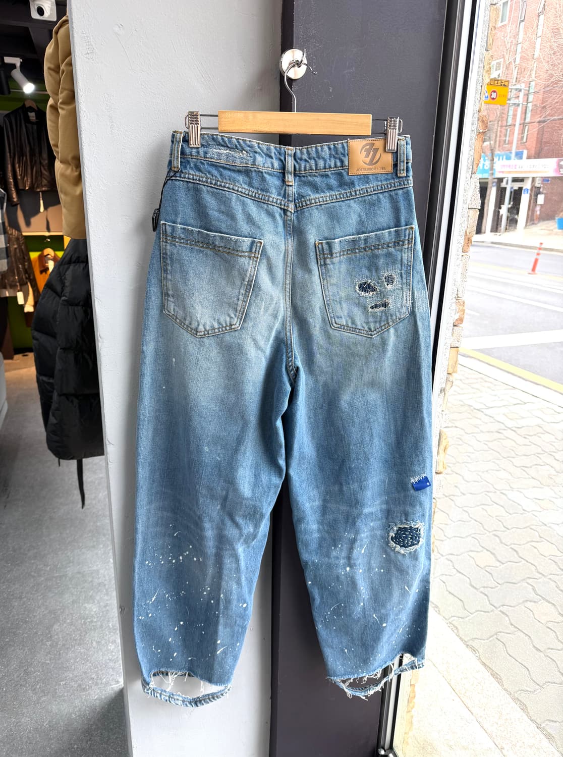 36/ 아더에러 X 자라 패치워크 데님 팬츠 (새상품) 상품이미지9
