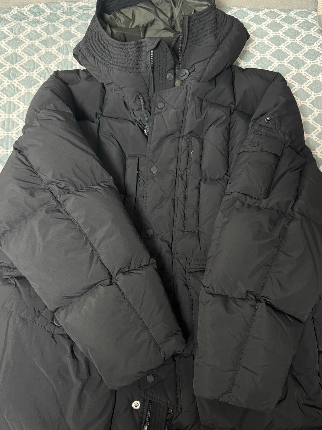 [5회미만] 시리즈 25fw 구스다운 에어트루퍼 / 다크차콜 / 110사 상품이미지2