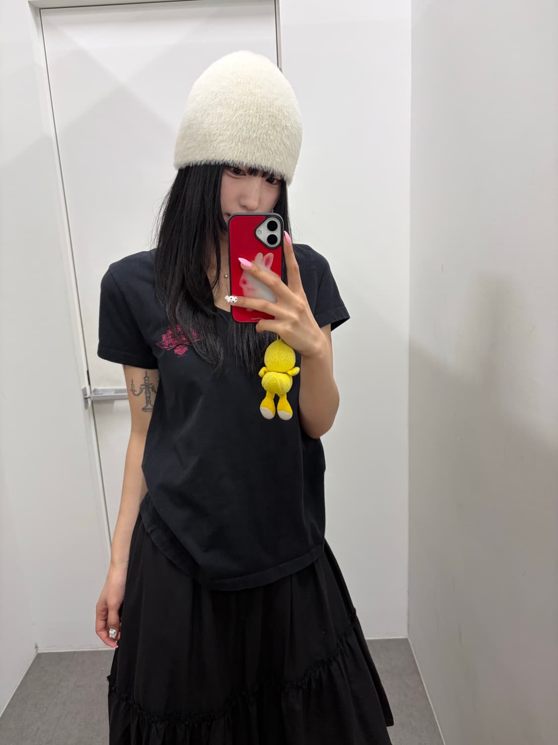 할리데이비슨 핑크 로고 반팔티 상품이미지3