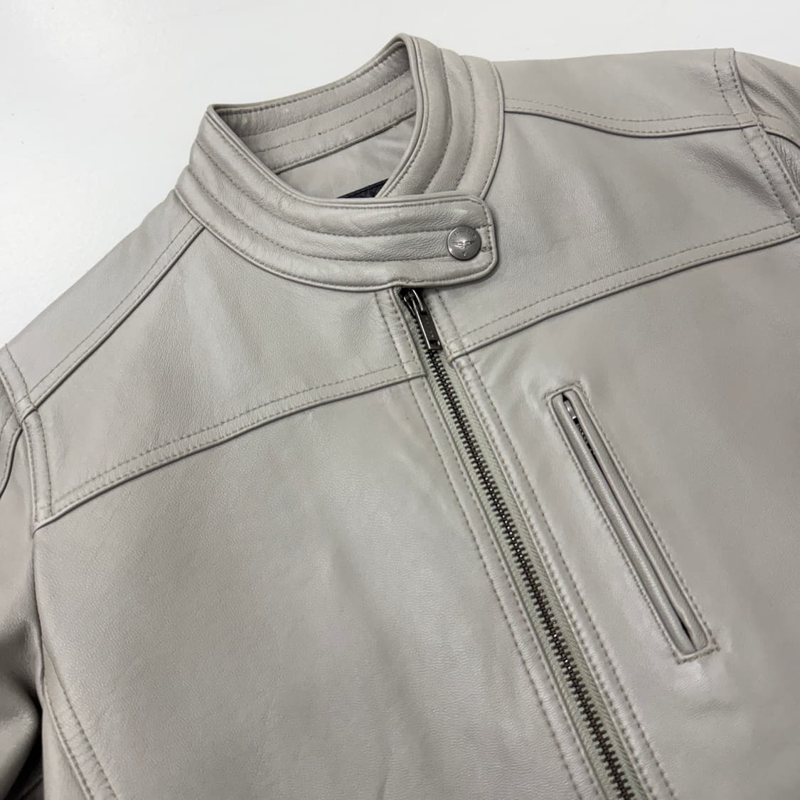 바이커 리얼레더 양가죽 라이더 램스킨 가죽자켓 상품이미지4