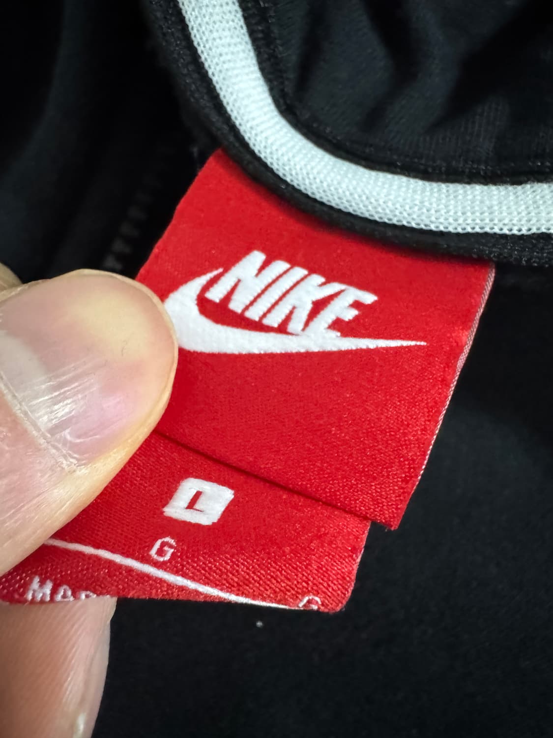 나이키 스포츠웨어 빅 로고 기모 후드집업 L 상품이미지3