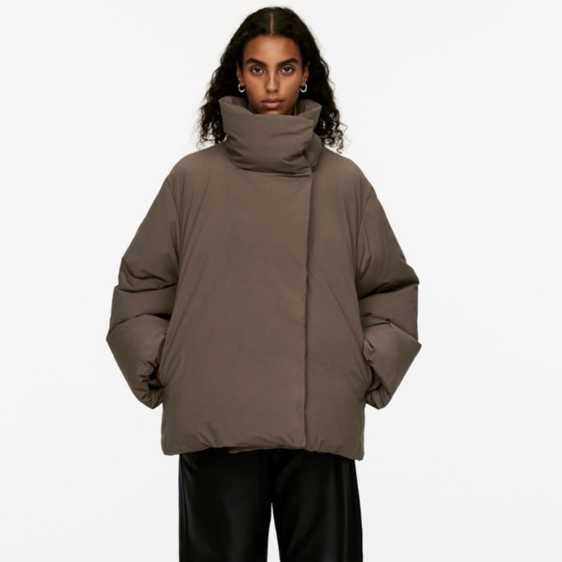 아르켓 하이칼라 다운 자켓 s 상품이미지1