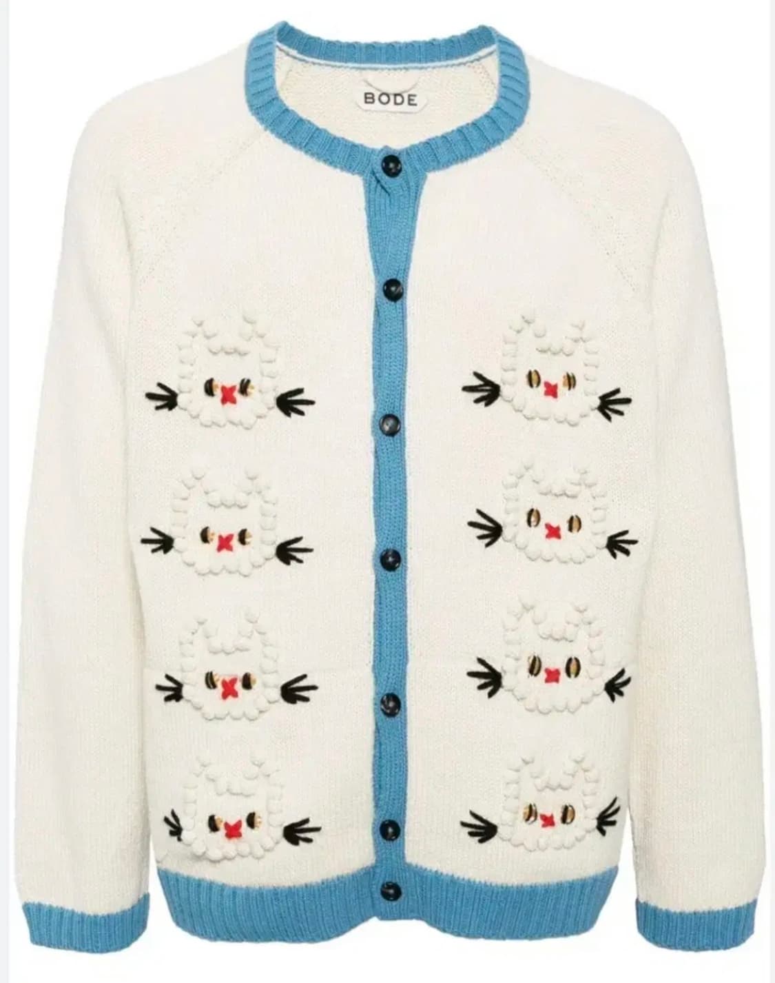 Bode 보디 Calico Cardigan 상품이미지5