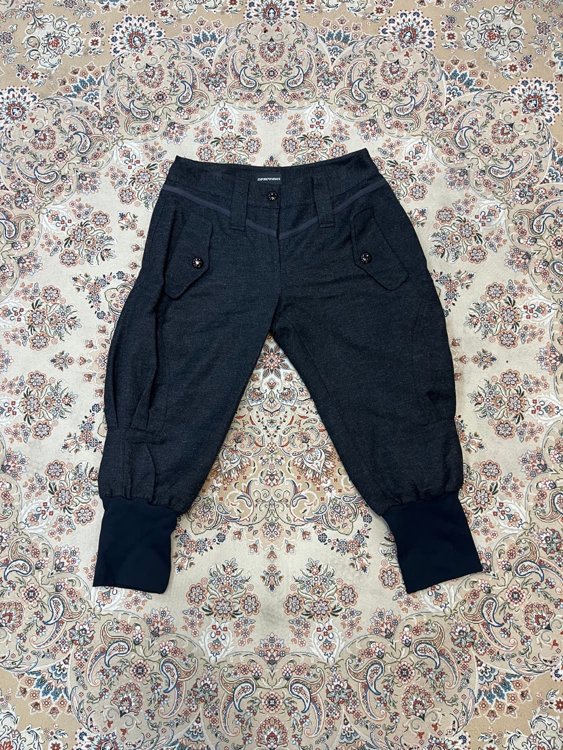 엠포리오 아르마니 울 조퍼스 팬츠  상품이미지1