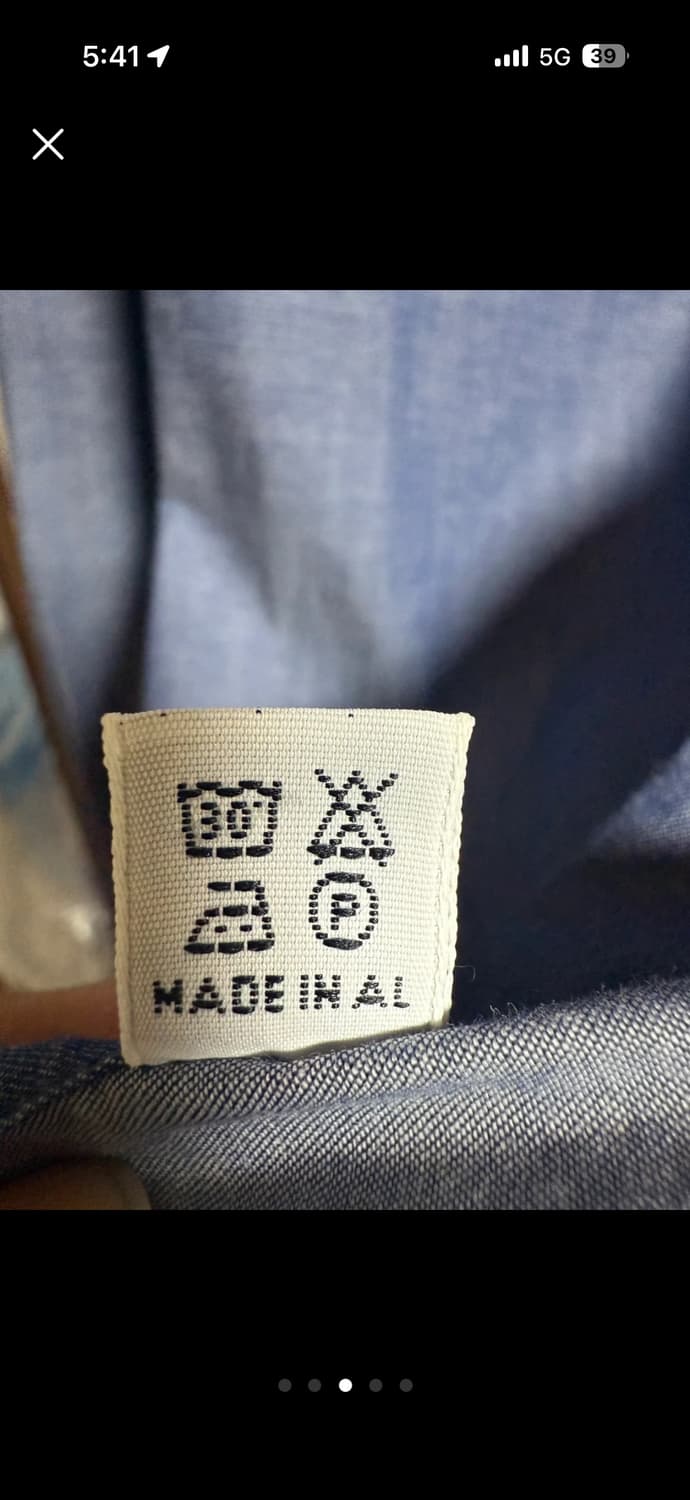 Roda 네이비 셔츠 95 45000원 상품이미지3