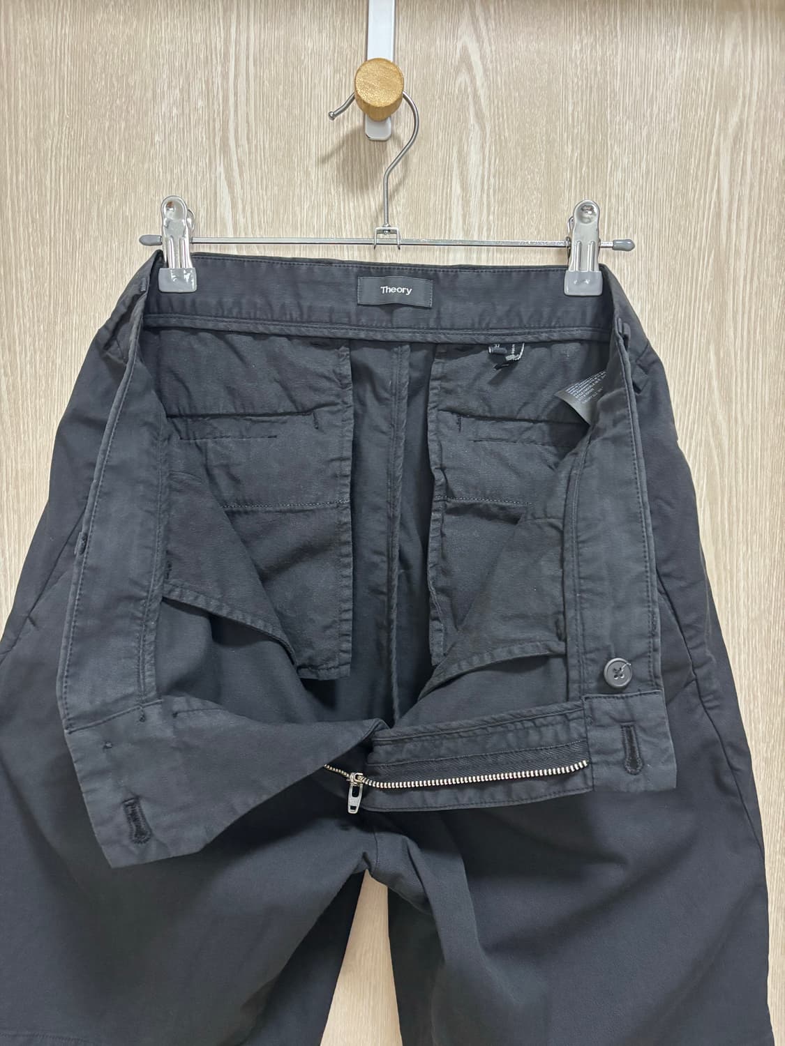띠어리 ZAINE 치노 반바지32/블랙 상품이미지3