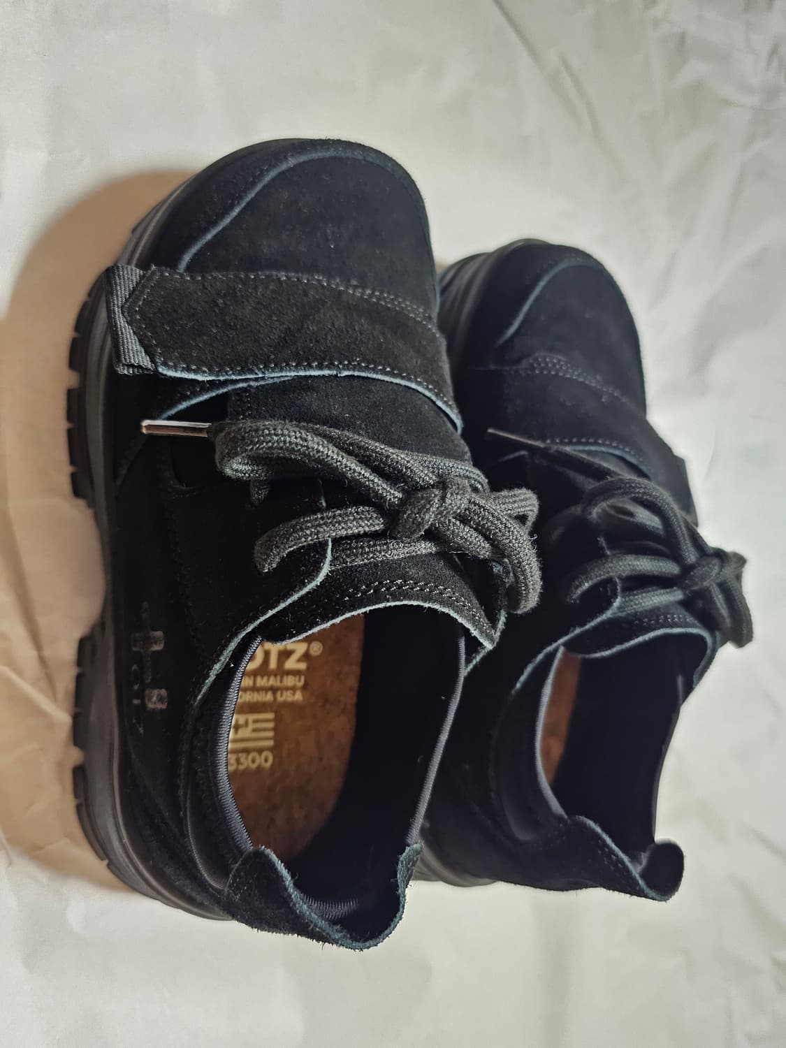 오찌 3300 하이 스웨이드 블랙 220 상품이미지2