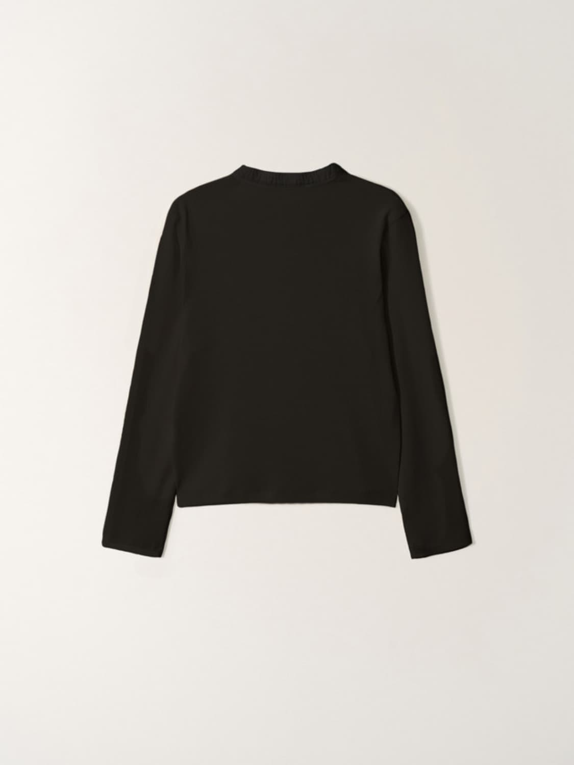 낫띵리튼 Vintage button cardigan 블랙&화이트 상품이미지3