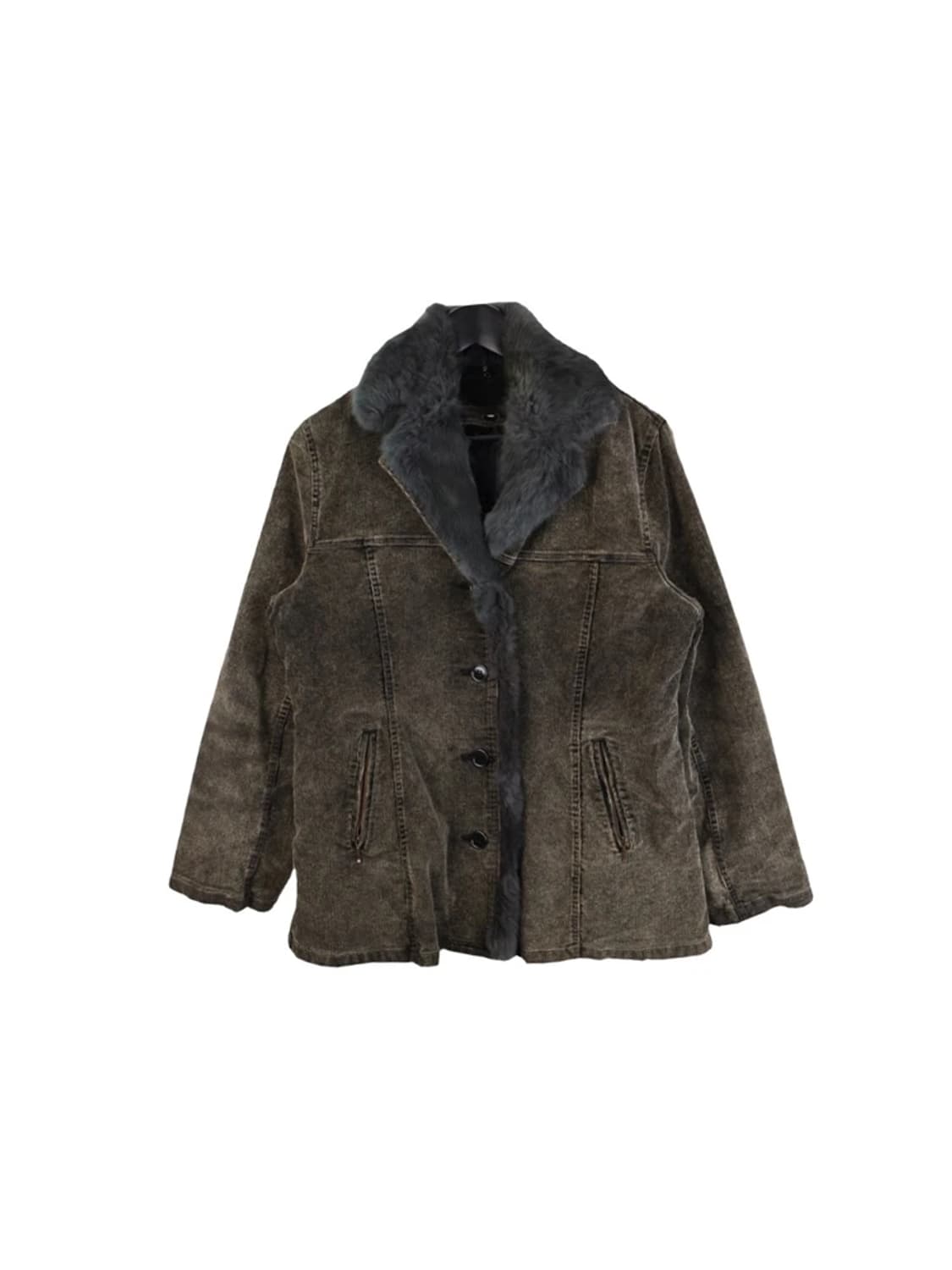 일본빈티지 Freije 퍼 디테일 무스탕 상품이미지4