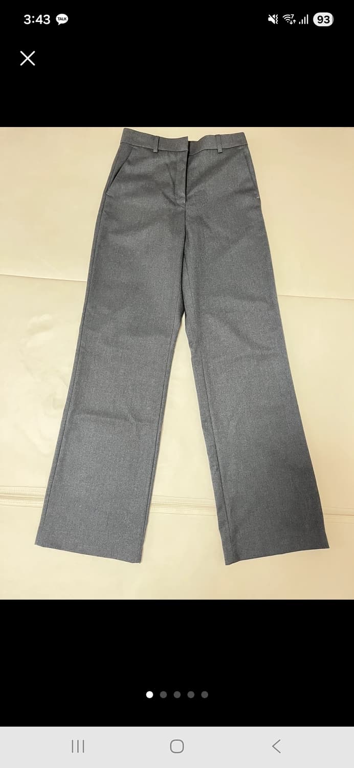 시야쥬 여성 울 슬랙스 s사이즈 상품이미지1