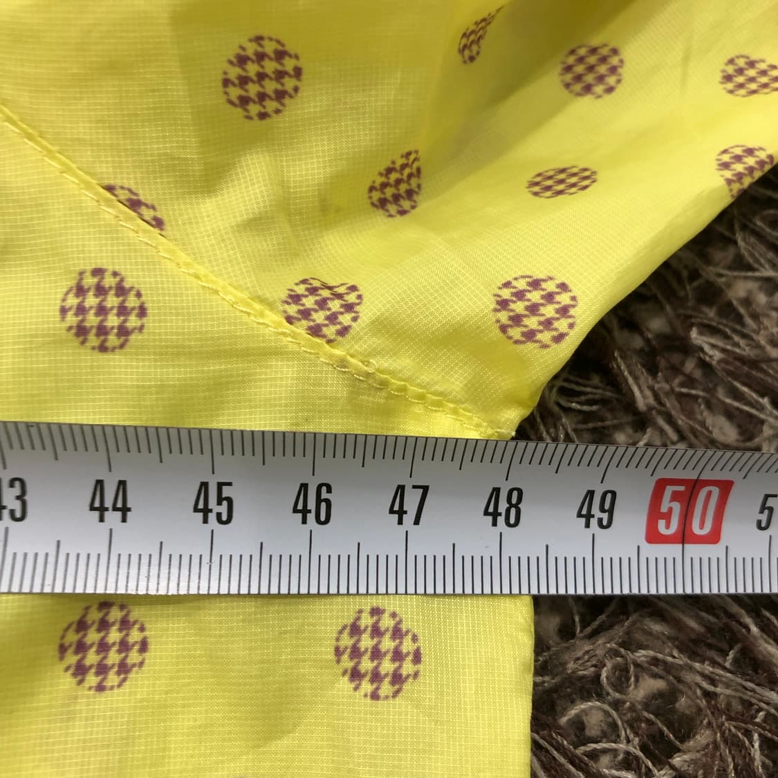 S 몽벨 옐로우 도트 후드 바람막이 자켓 상품이미지6