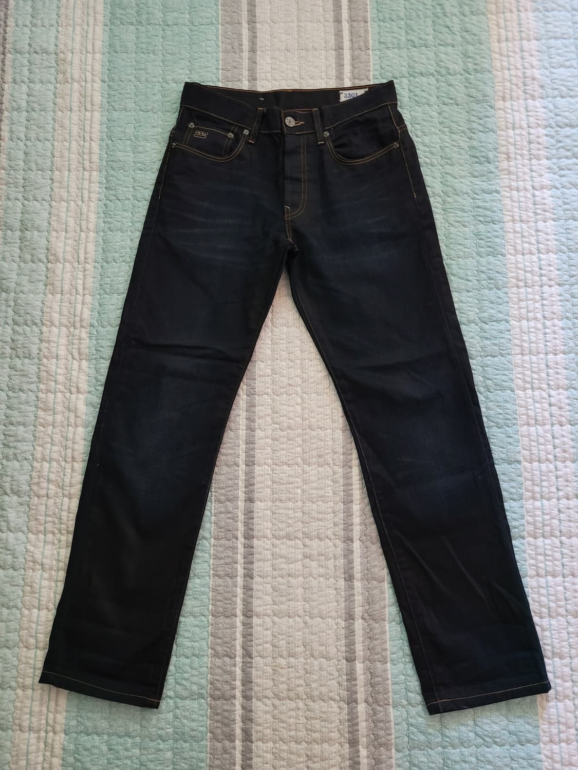 지스타로우 G star raw 3301 스트레이트 다크블루데님 29사이즈 상품이미지1