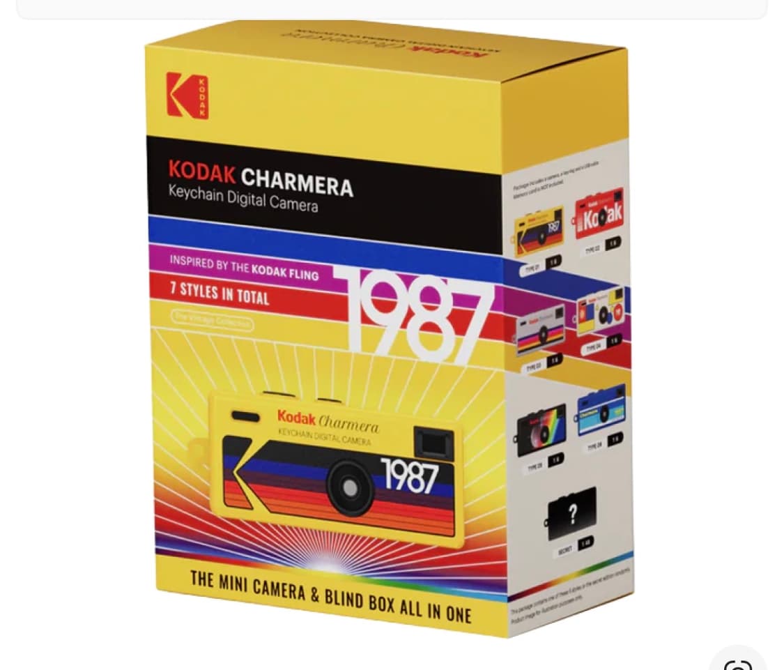 코닥 차메라 키체인 필름카메라 미개봉 랜덤박스 (1개입) 상품이미지1