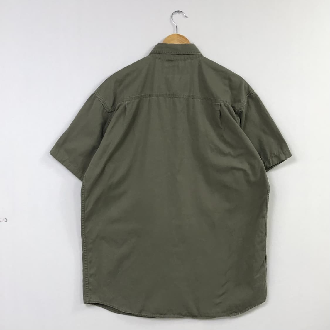 XL 칼하트 카키 워크 셔츠 상품이미지4