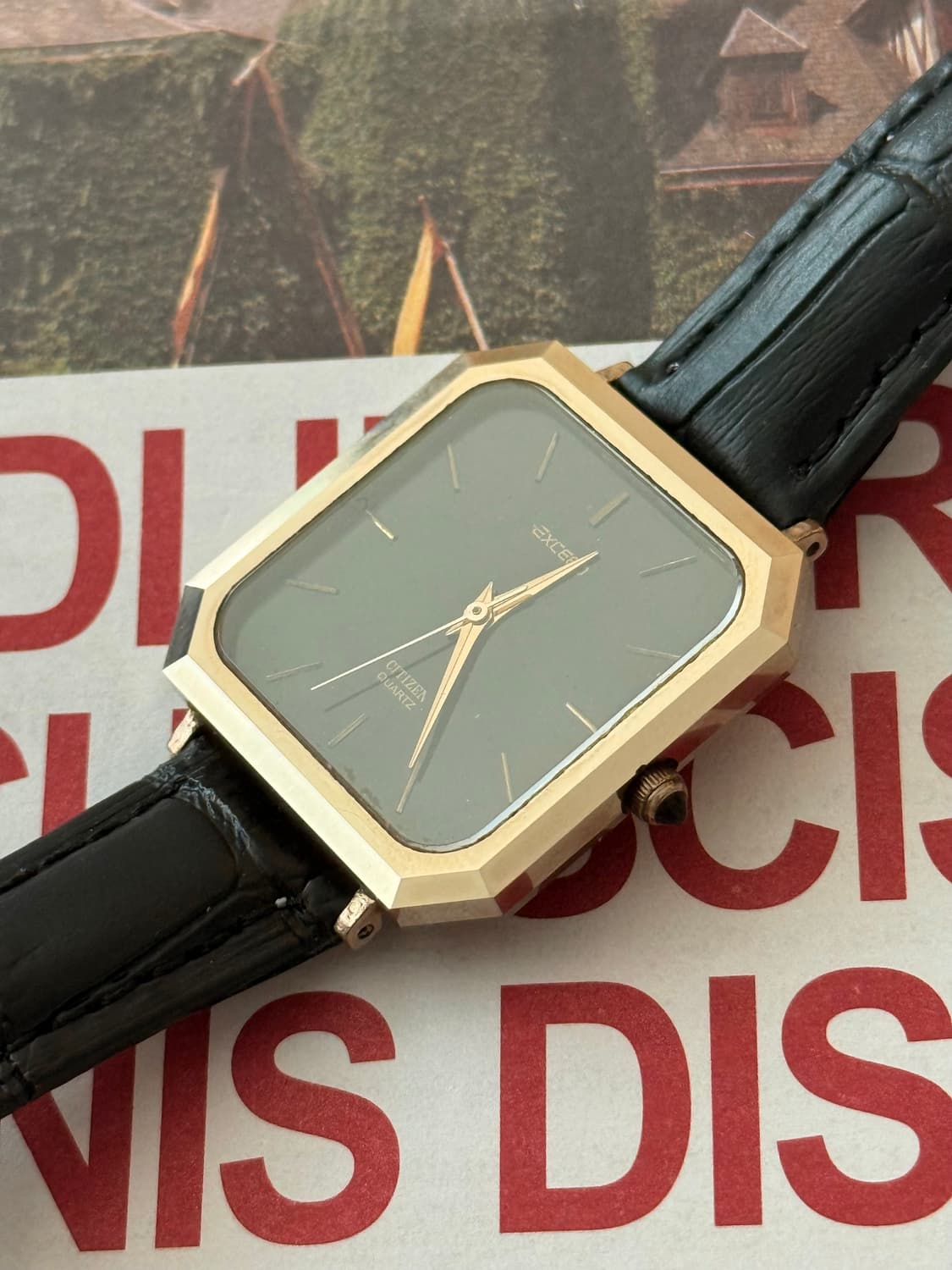 Citizen 시티즌 Exceed Black Cabochon 상품이미지4