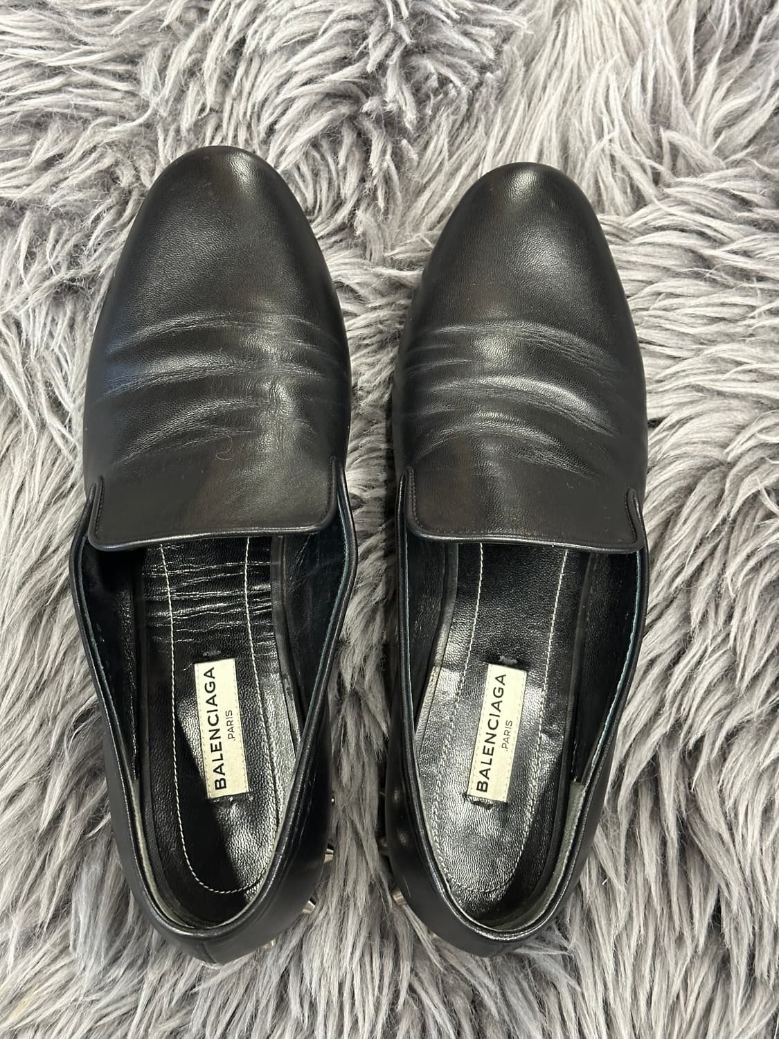 발렌시아가 BALENCIAGA 가죽 플랫슈즈 상품이미지5