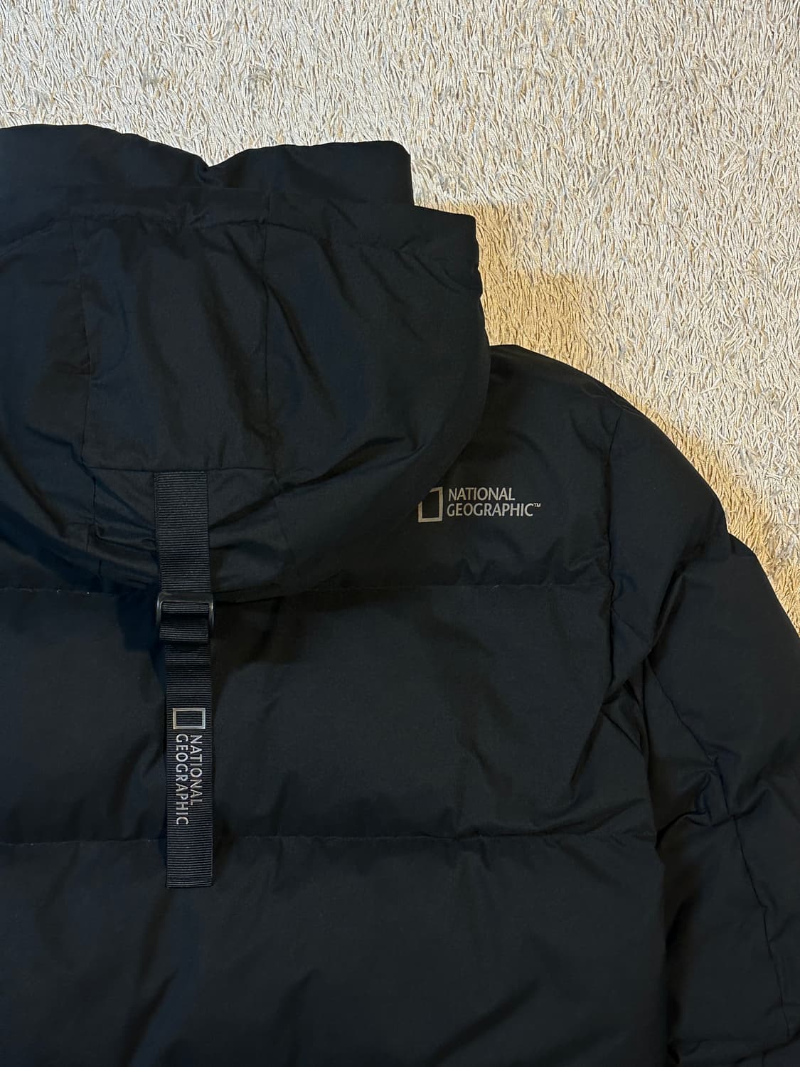 내셔널지오그래픽 새턴 구스다운 롱패딩 블랙 상품이미지5