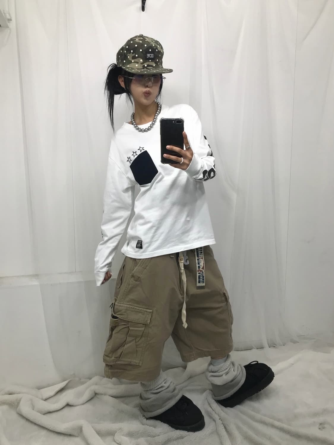 < Vanson Leathers One Star !!! L/S > 상품이미지6