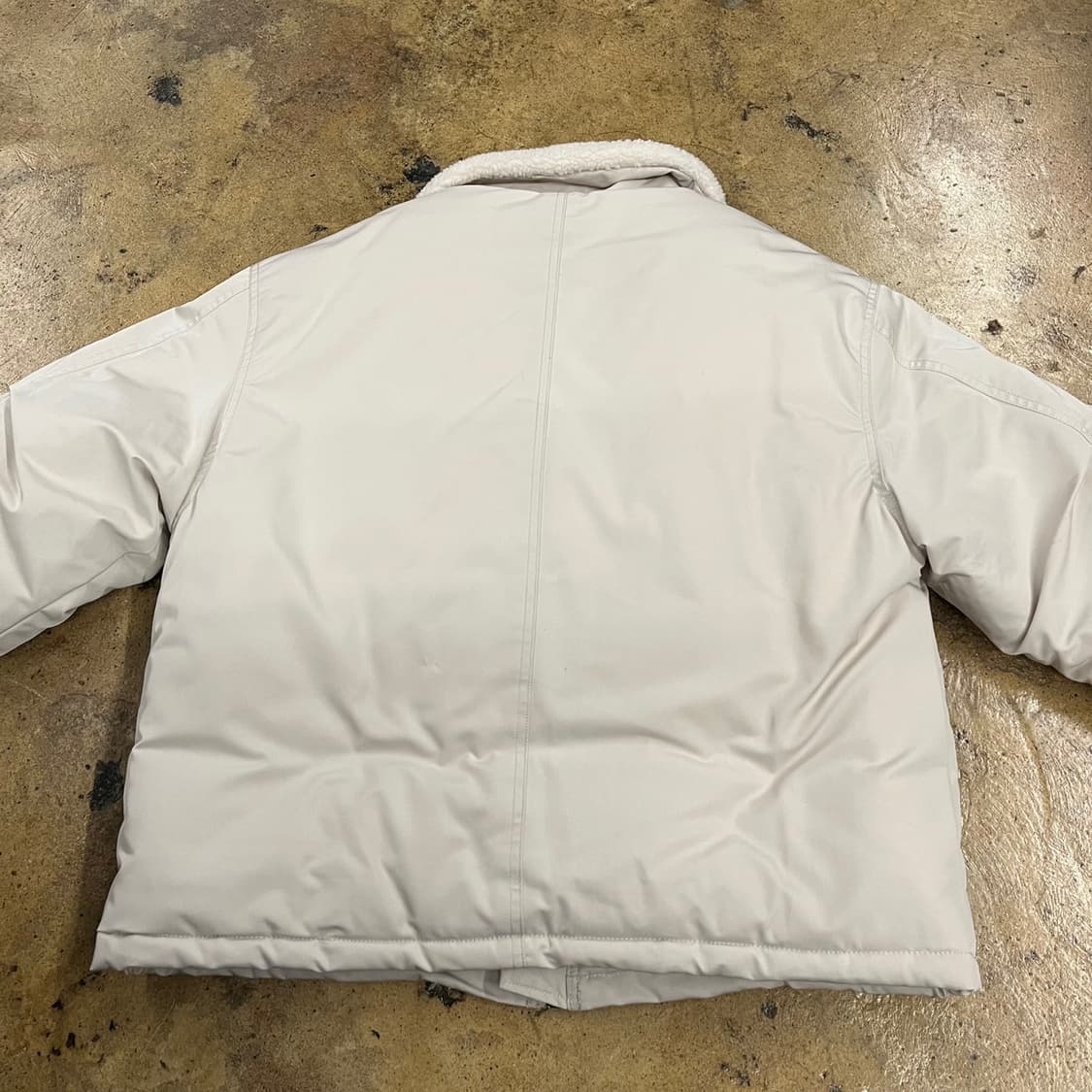 [정품/L] 코드그라피 덤블 숏패딩 아이보리 b17 상품이미지4