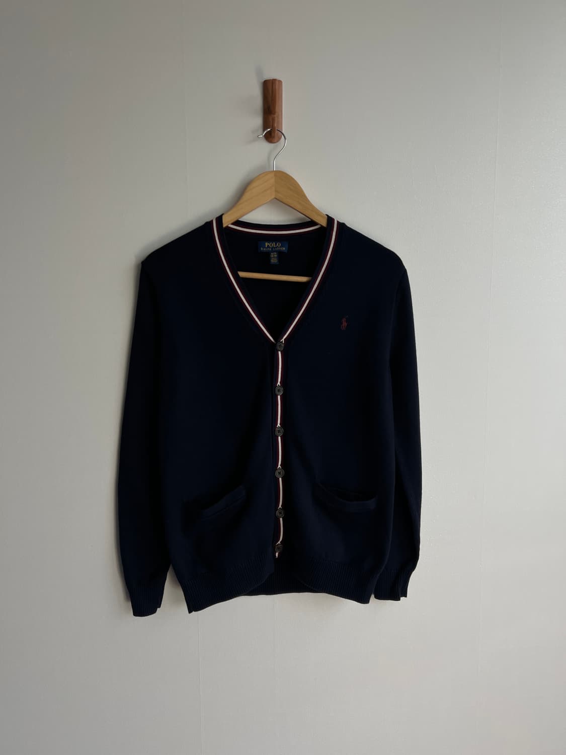 폴로 랄프로렌 브이넥 가디건 XL (18-20) 상품이미지2