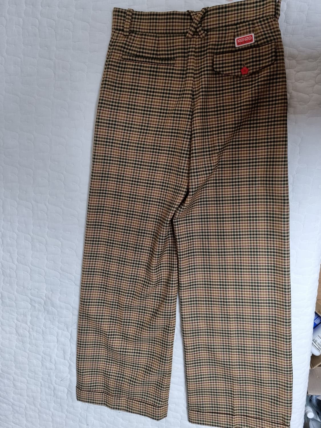 Kenzo 23FW 체크 트라우저 상품이미지4