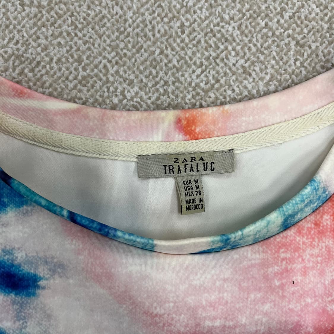 M 자라 트라팔룩 컬렉션 맨투맨 티셔츠 0202M1 상품이미지2