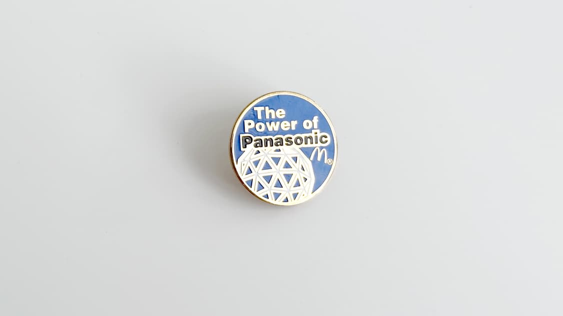 맥도날드 빈티지 크루 핀뱃지 라펠핀 ‘Panasonic’ 상품이미지6