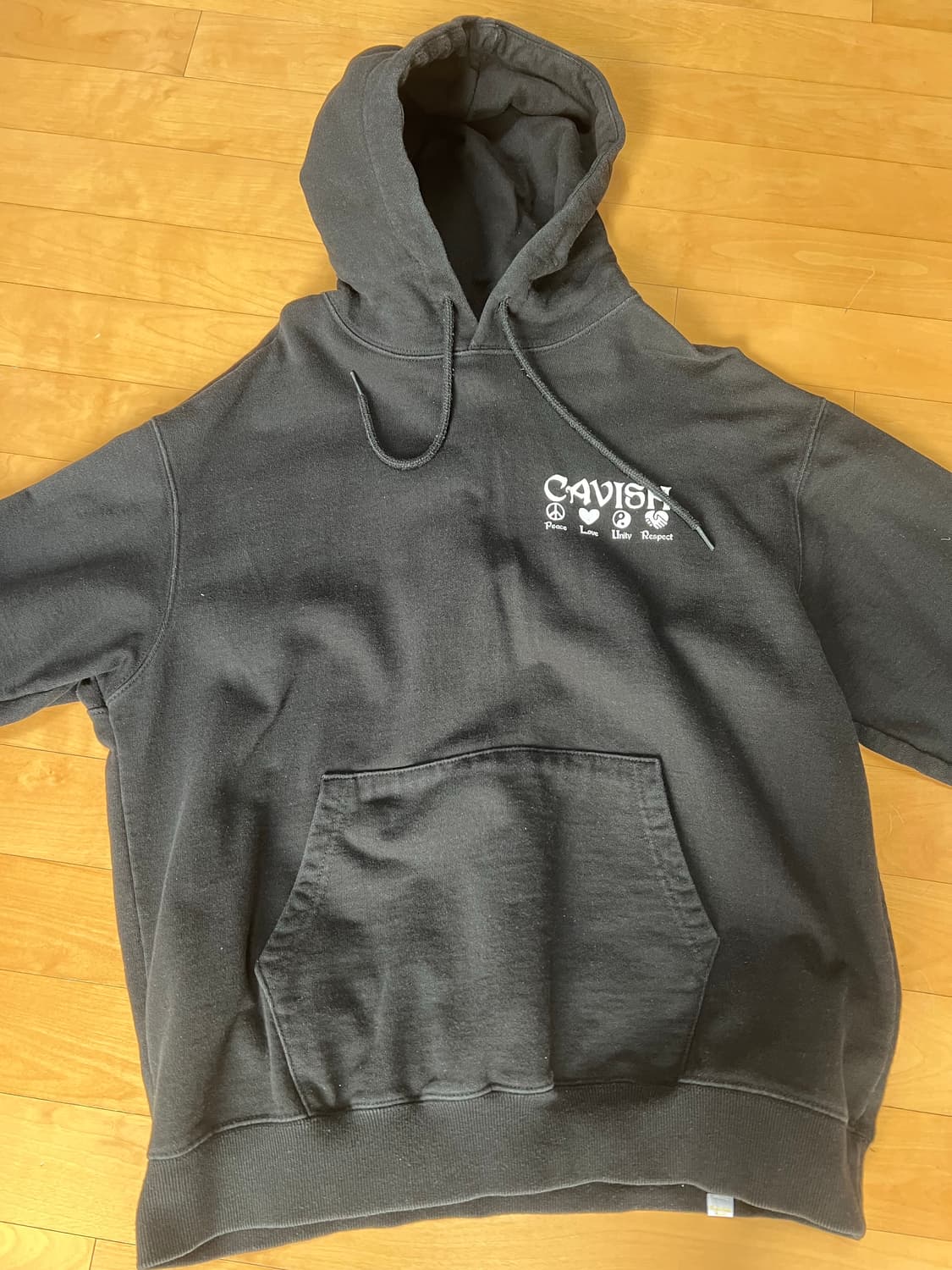 카비시 후드티 블랙 상품이미지1