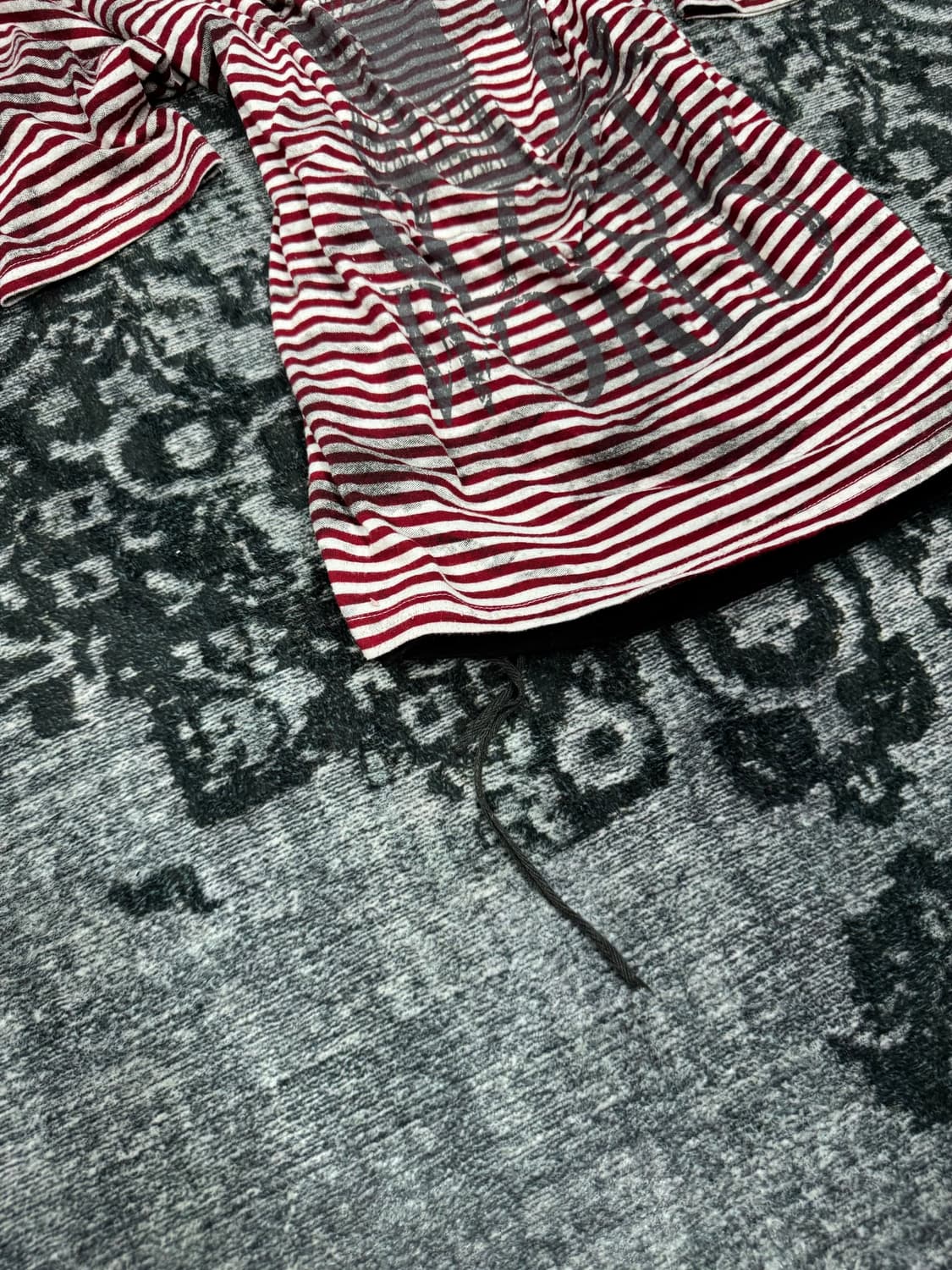 Semantic design 00s pirate stripe drapin 상품이미지4