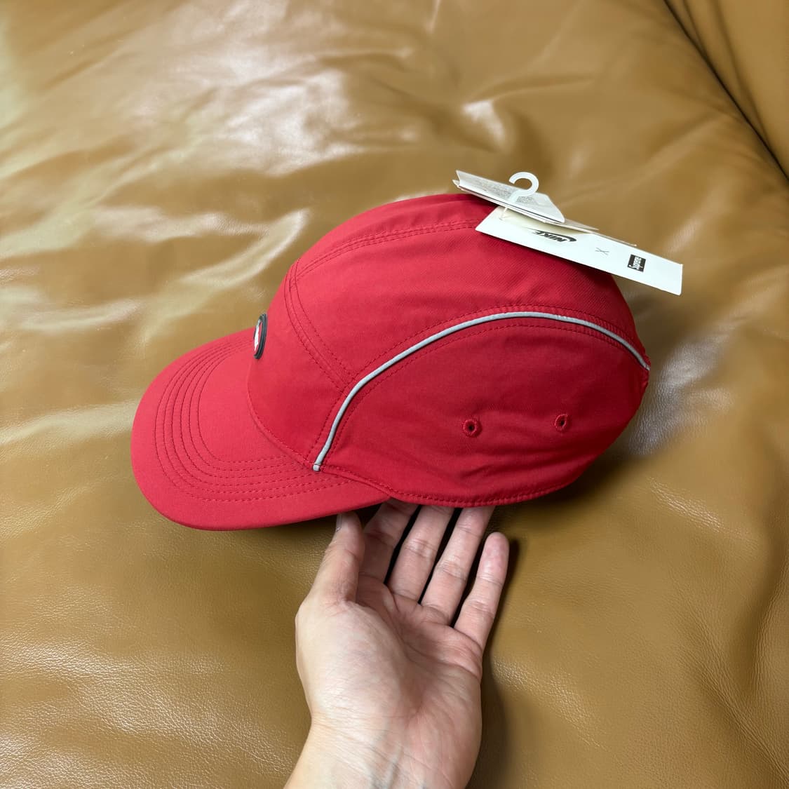 (Supreme x Nike) 슈프림x나이키 에어맥스 레드 캠프캡 모자 상품이미지4