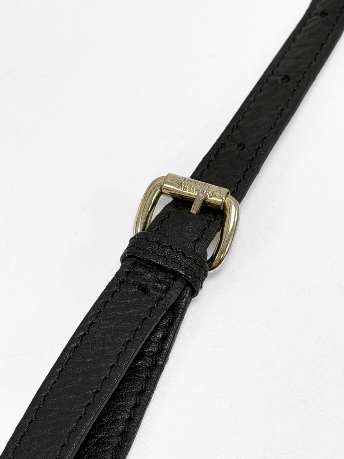 비비안웨스트우드 블랙 레더 크로스백 상품이미지6