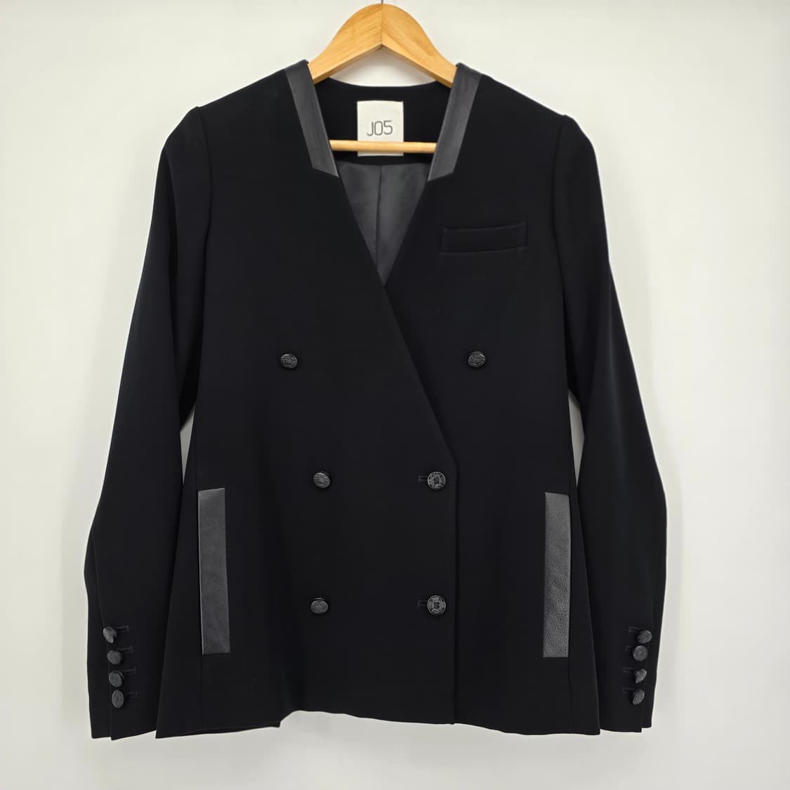 J05 노키라 블랙 더블 버튼 자켓 상품이미지2