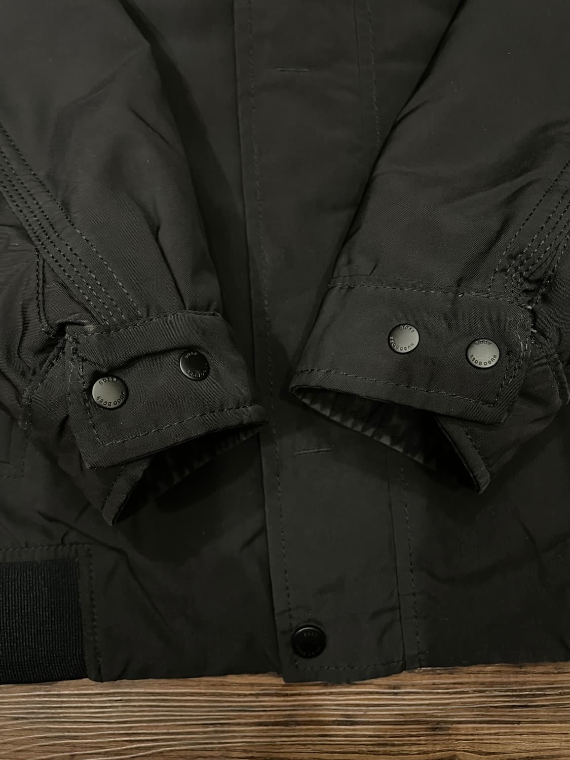 휴고보스 Hugo Boss 클래식 블루종 자켓 블랙 48 상품이미지4