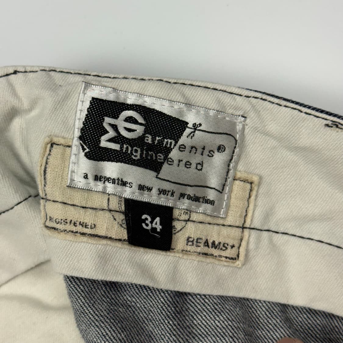 (34) 엔지니어드가먼츠 x 빔즈플러스 데님 퍼티그 팬츠 상품이미지8