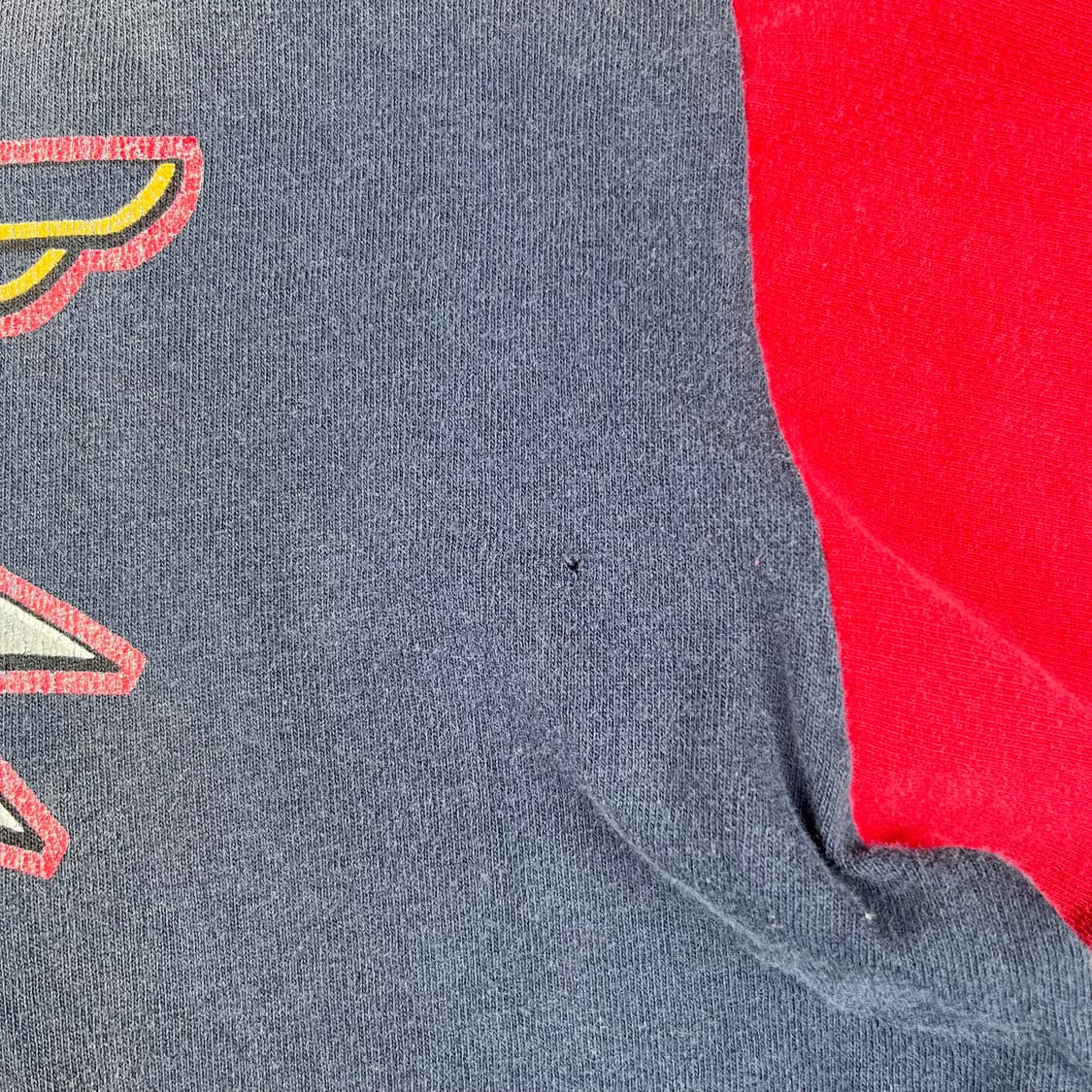 빈티지 할리데이비슨 멀티컬러블록 반팔티 상품이미지9