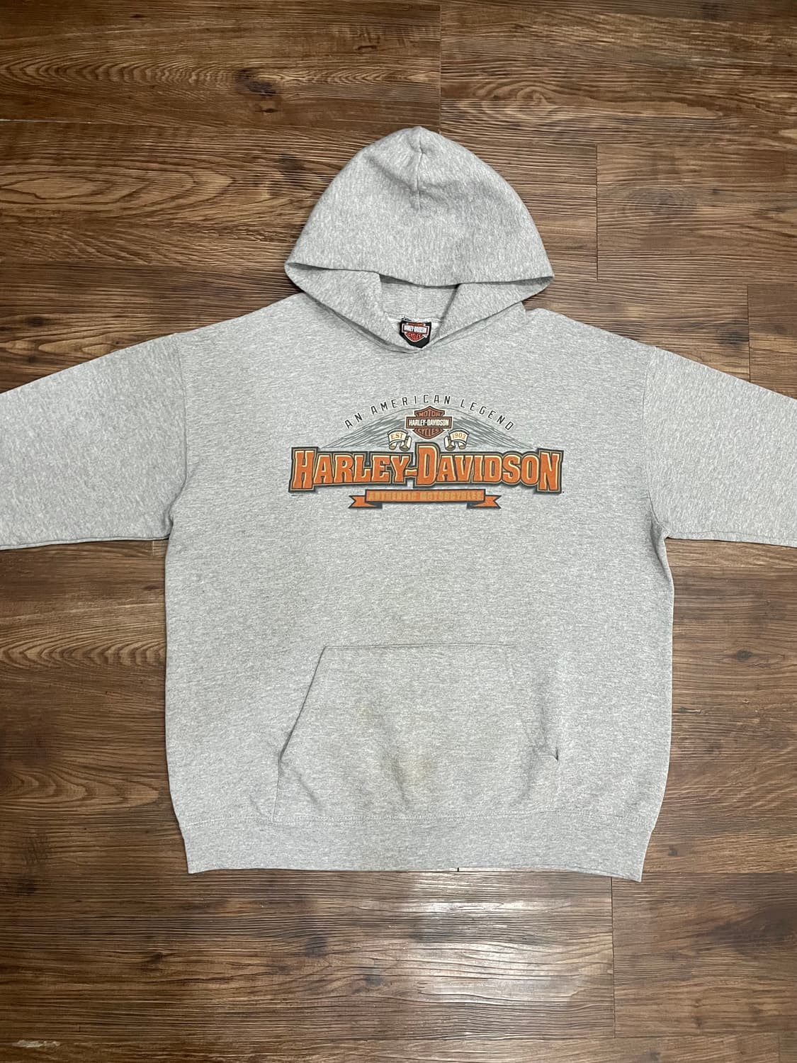 할리데이비슨 후드티 그레이 상품이미지1