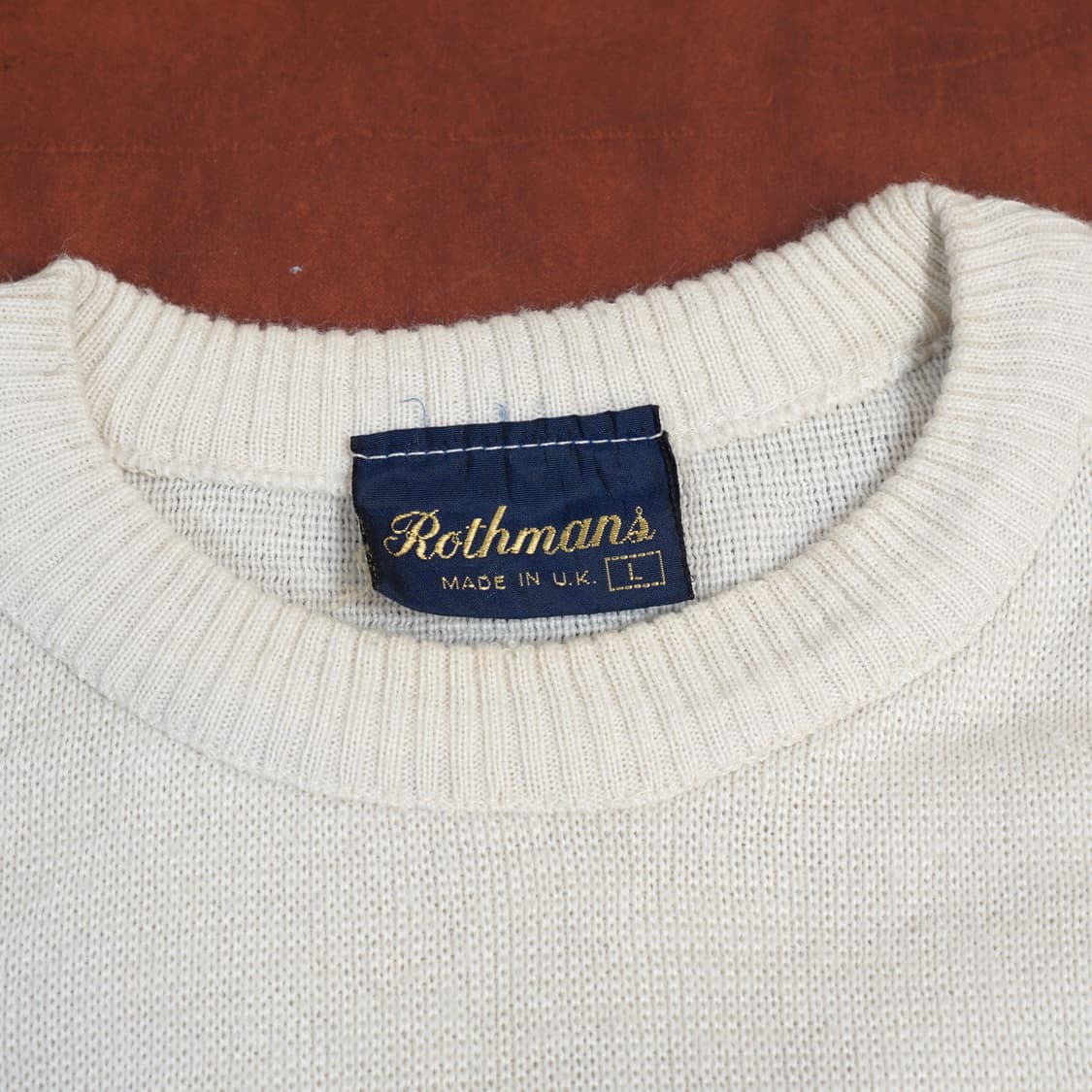 1980s Rothmans 혼다 레이싱 영국제 니트 상품이미지8