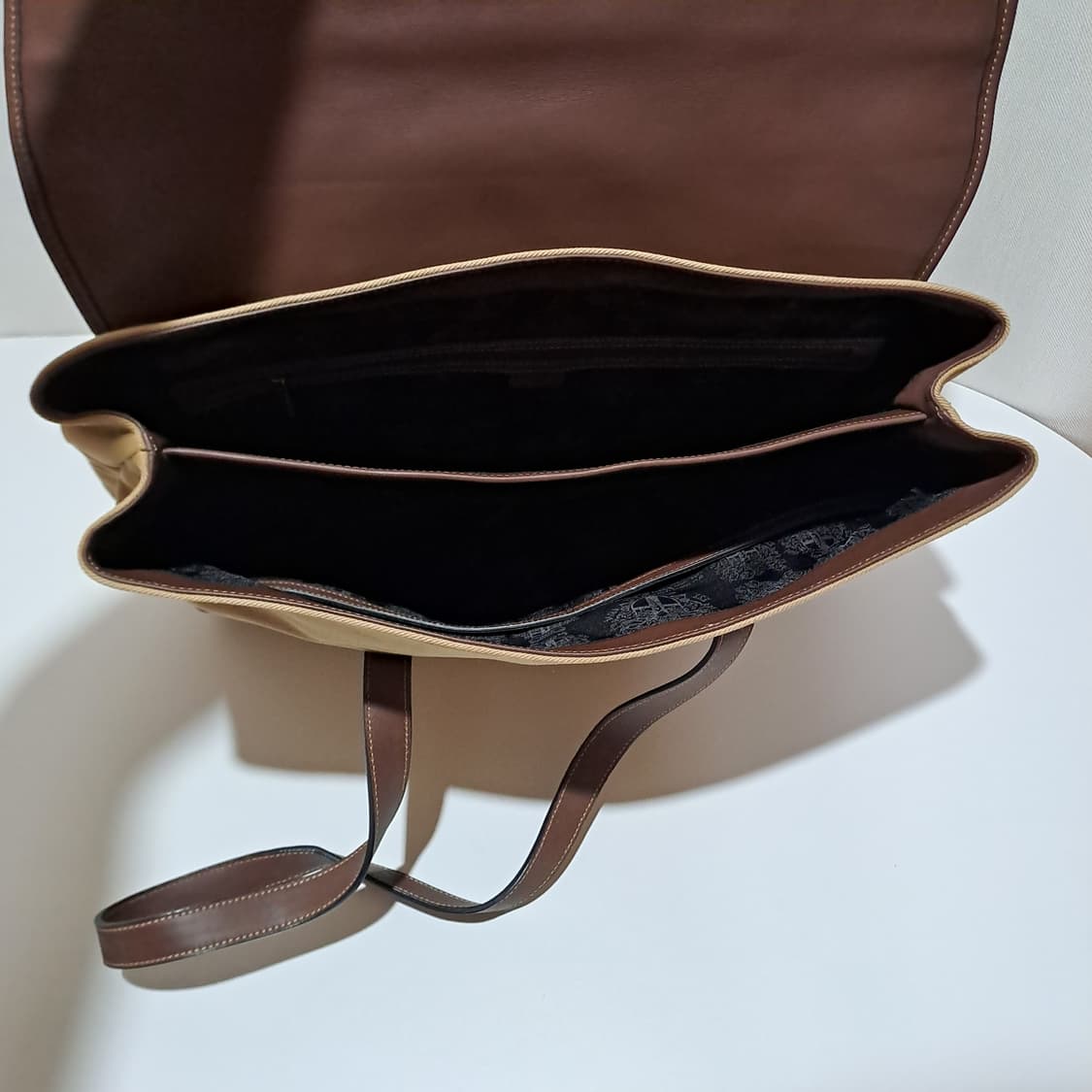 (택포) 닥스 가죽 배색 토트 숄더백 A1001 상품이미지9