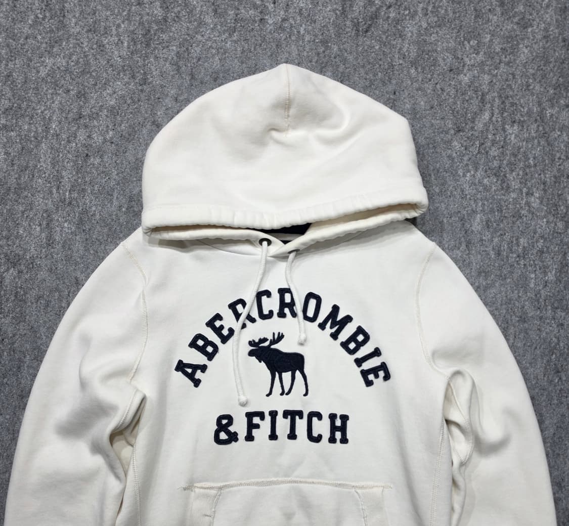 아베크롬비 앤 피치 스펠로고 후드티 XL 상품이미지3